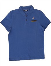 Polo uomo K-WAY blu medio