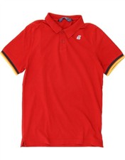 Polo uomo K-WAY media rossa
