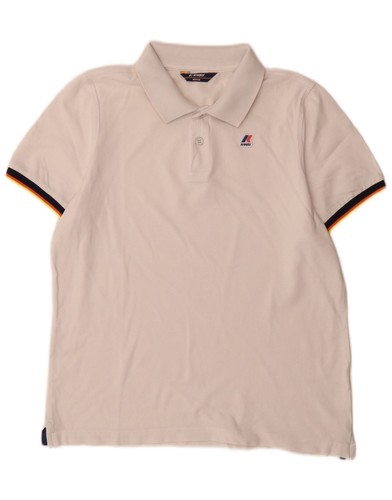 Polo uomo way media bianca - polo, k-way