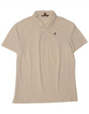 Polo uomo K-Way XL bianca DX13