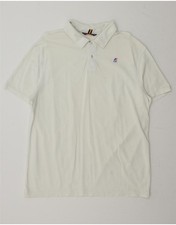 Polo uomo K-WAY XL bianca NP15